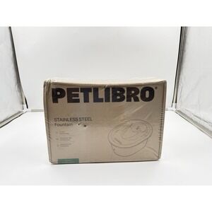Petlibro Stainless Steel Cat Water Fountain 101oz/3L Automatic Water Dispenser